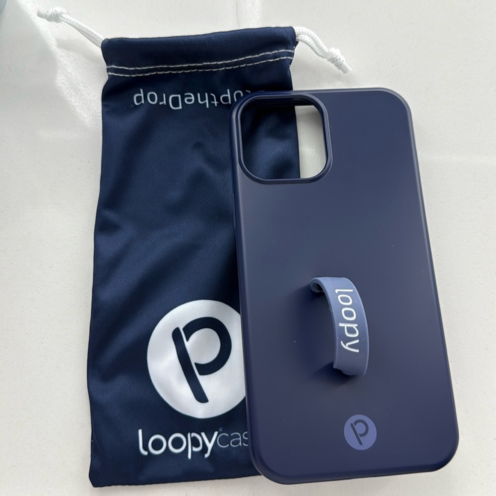 Loopy Case for iPhone 12 Pro Max- Navy